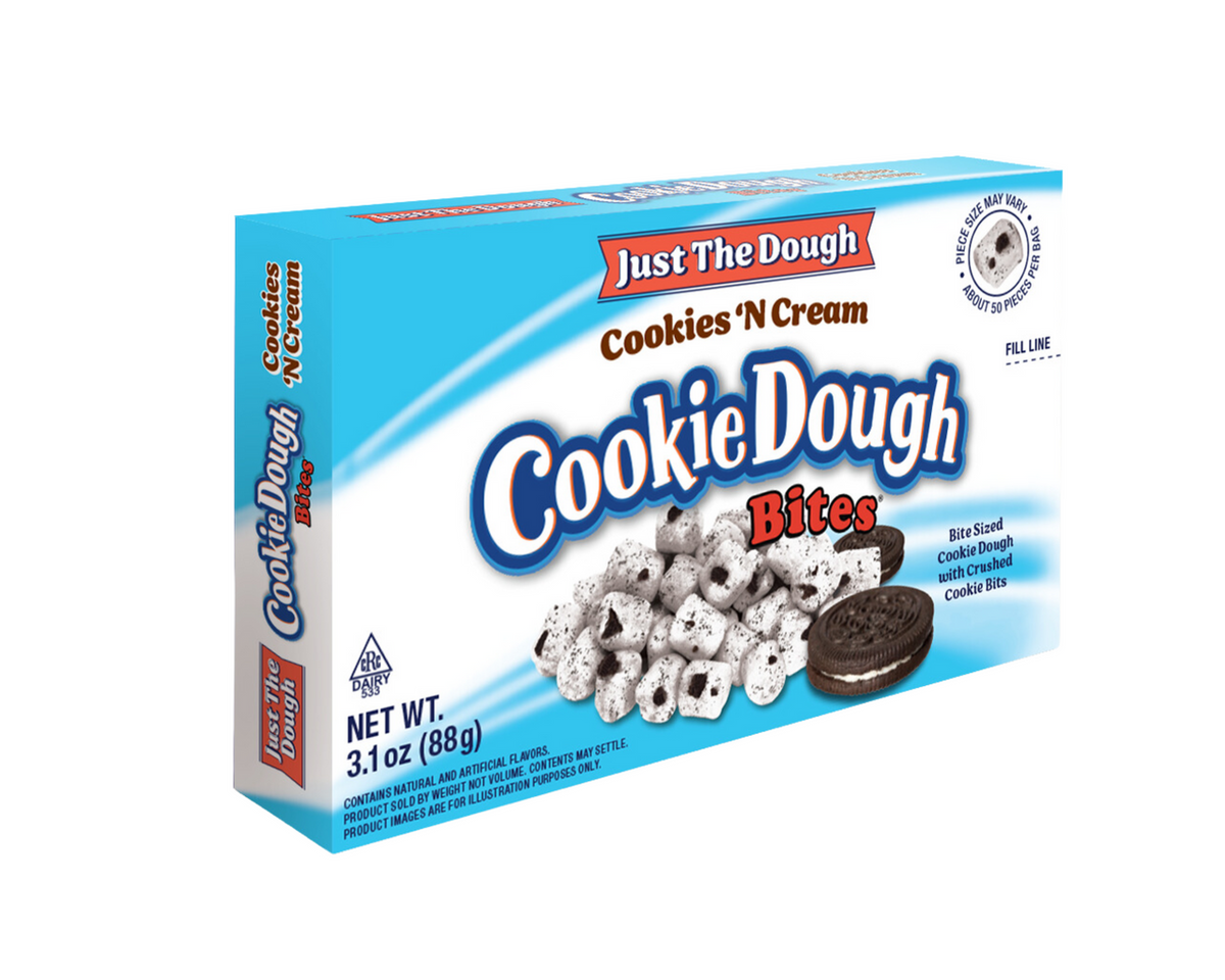 Just The Dough Cookie Dough Bites – Cookies N Cream