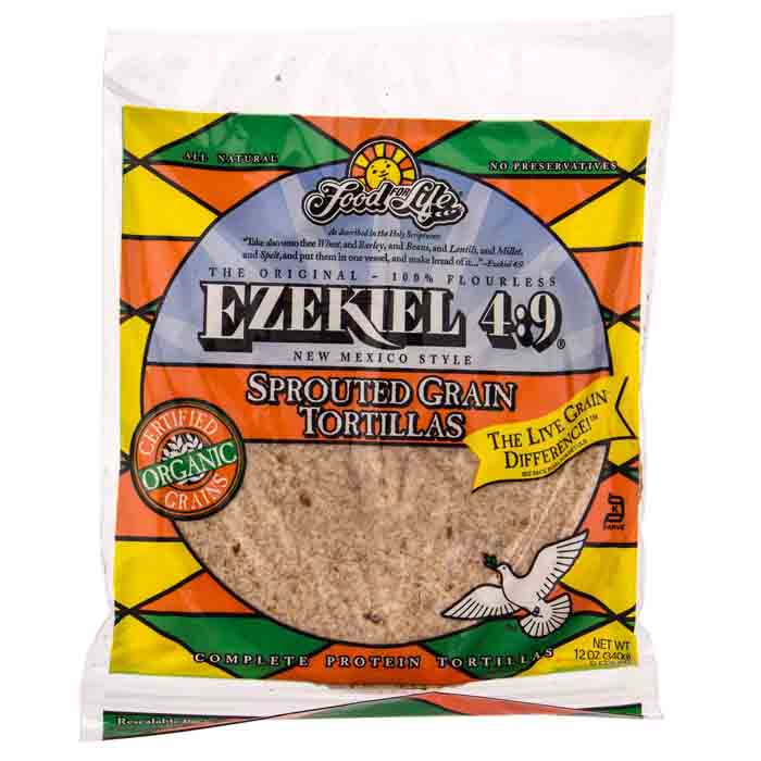 Food For Life – Tortilla Sprouted Ezekiel, 12oz | Pack of 12