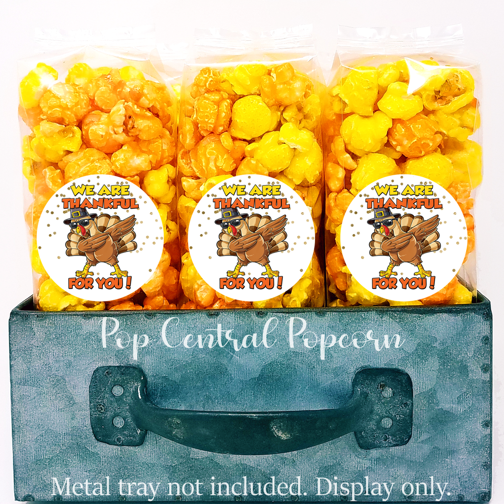 Dabbing Turkey – Thanksgiving – Popcorn Favor Bags