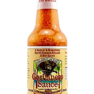 Caribbean Condiment Pirates Blend Garbanero Sauce, 10oz.