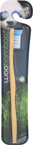 Woobamboo Adult Super Soft Toothbrush 1 Ea – Pack Of 6