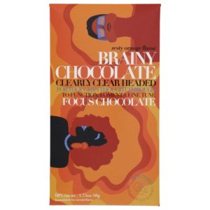 The Functional Chocolate – Brainy Focus Bar Organic Chocolate 1.75 OZ