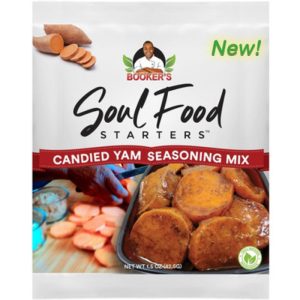Booker’s Soul Food – Starter Seasoning Candied Yams, 1.5 oz – Pack of