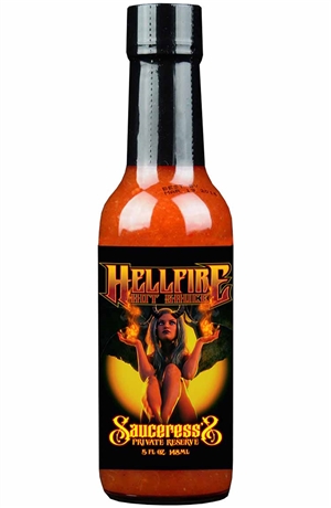 Hellfire Hot Sauces Sauceress’s Private Reserve, 5oz.