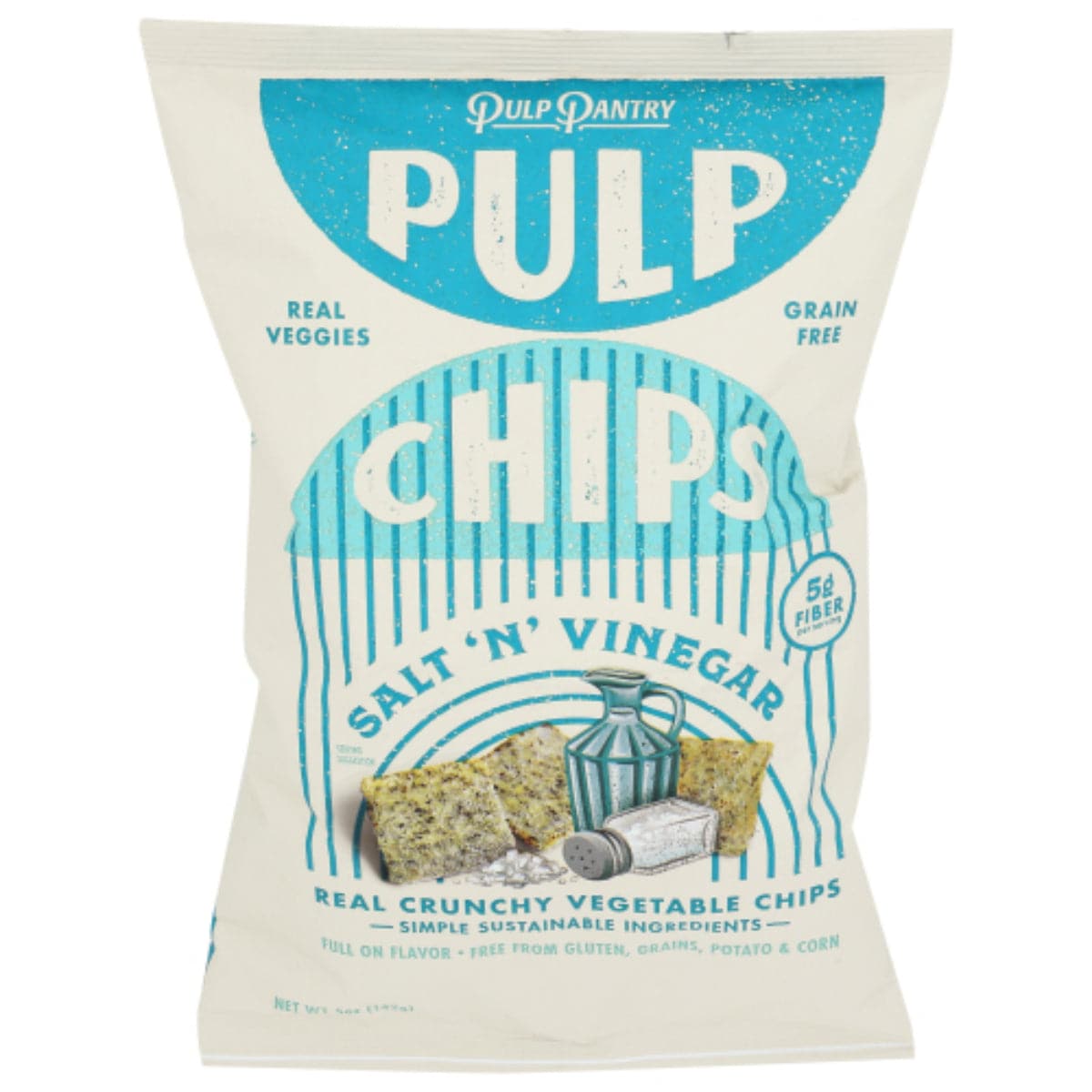 Pulp Pantry – Chips Pulp Salt Vinegar 5 OZ – Pack of 15