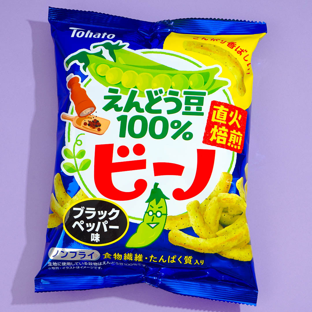 Tohato Beano Edamame Snacks – Black Pepper