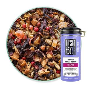 Tiesta Tea – Ginger Sweet Peach Tea, 6 oz | Pack of 6