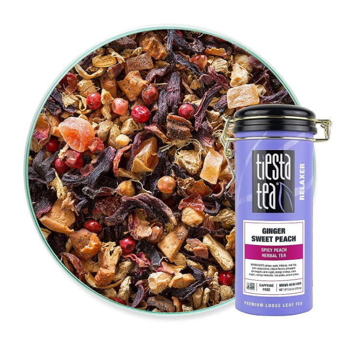 Tiesta Tea – Ginger Sweet Peach Tea, 6 oz | Pack of 6