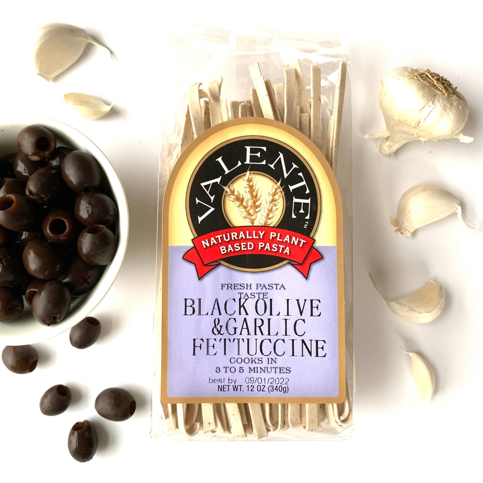 Valente’s – Black Olive and Garlic Fettuccine
