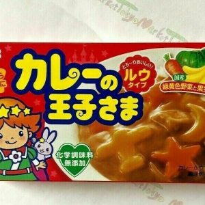 S&B, Curry no Oujisama, Mild Taste for Kids, Curry Block, 80g