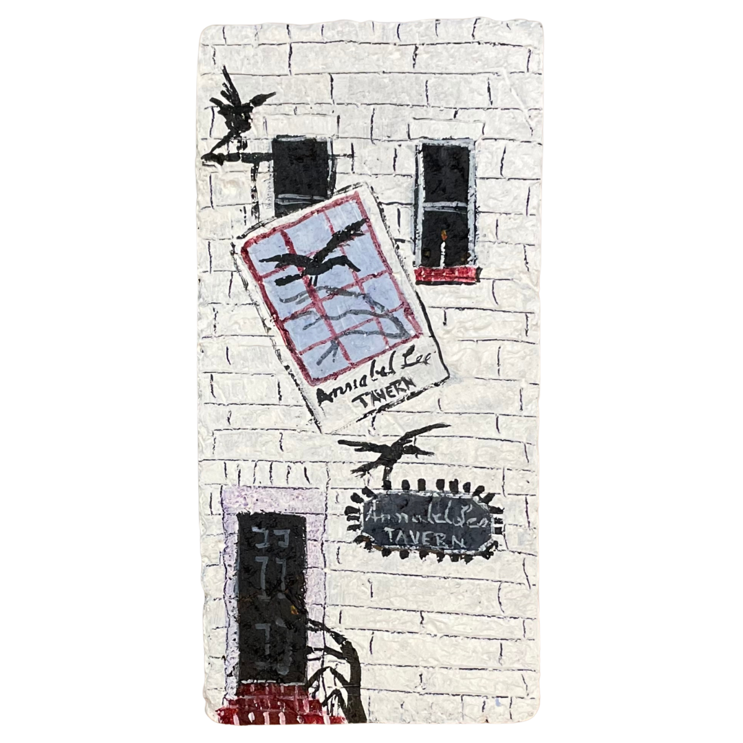 Linda Amtmann Hand Painted Brick – Annabel Lee