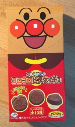Fujiya “Anpanman Koro Koro Biscuits” 34g
