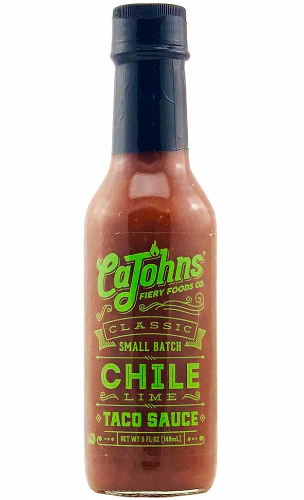 Cajohn’s Classic Small Batch Chile Lime Taco Sauce