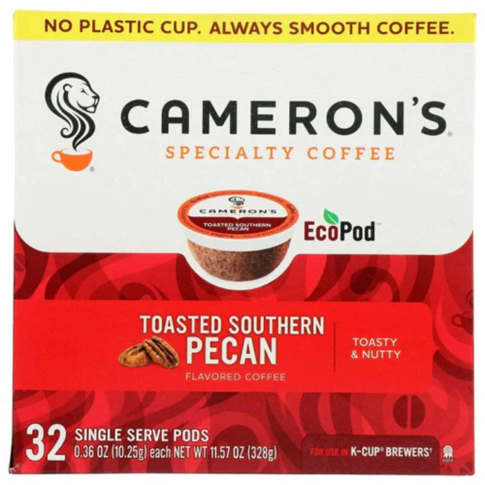 Camerons Coffee – Toasted Southern Pecan Coffee, 11.57 Oz (Pack Of 4)
