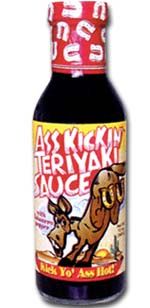 Ass Kickin’ Teriyaki Steak Marinade, 12oz.