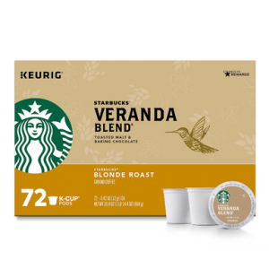 Starbucks Veranda Blend Coffee K-Cups (72 ct.)
