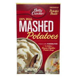 Betty Crocker 100% Real Mashed Potatoes – 13.75oz.