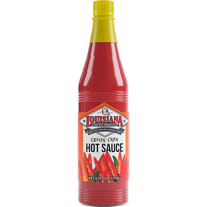 Louisiana Fish Fry – Hot Sauce, 6 Oz – Pack of 12