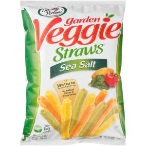 Sensible Portions Veggie Straws Sea Salt 12 Oz – Pack Of 8