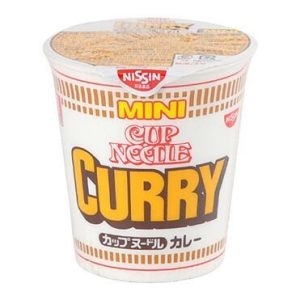 Nissin “Mini Cup Noodle Curry flavor” Japanese Instant Ramen, 43g
