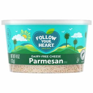 Follow Your Heart – Shredded Parmesan, 4oz
