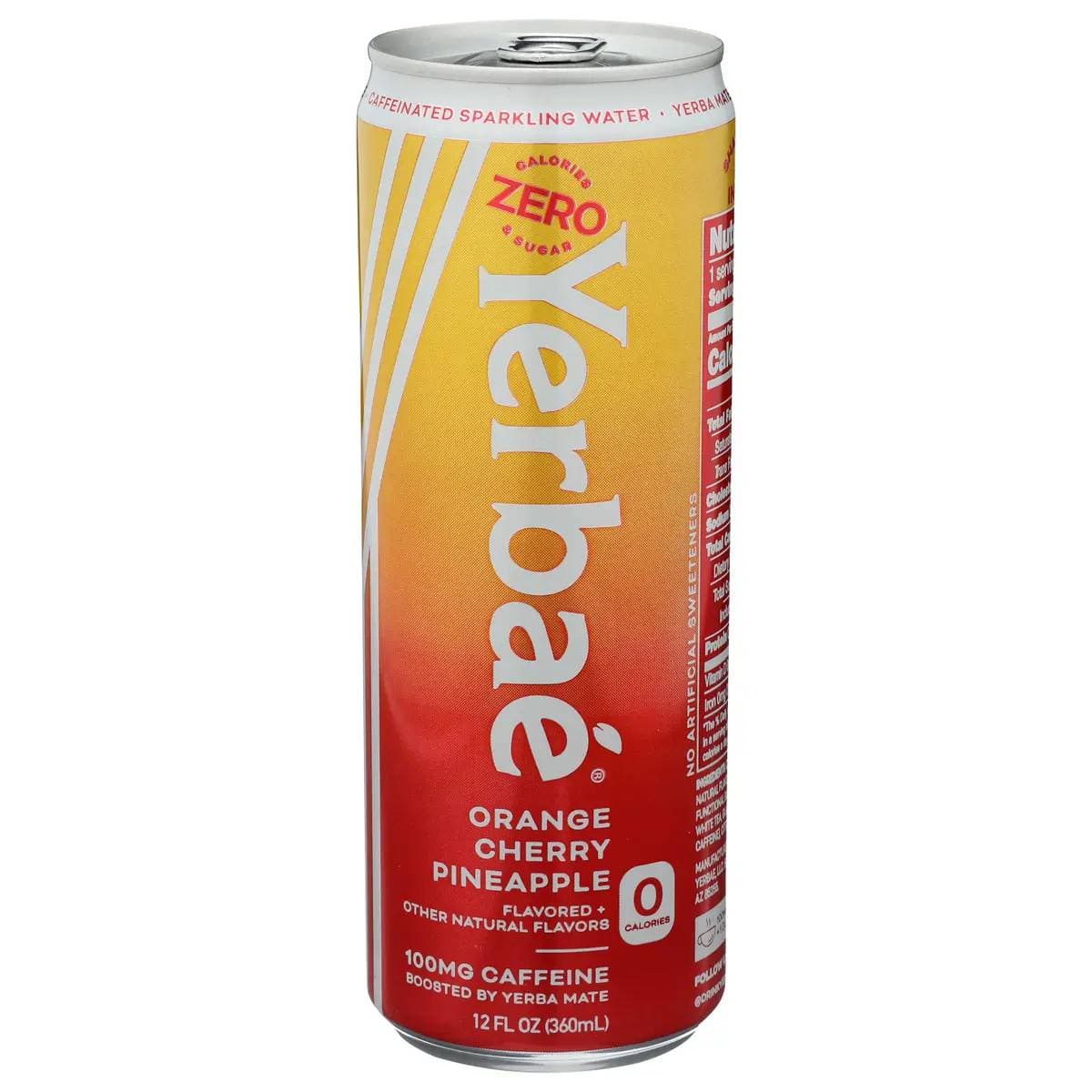 Yerbae 12-Pack Cherry Pineapple Sparkling Water