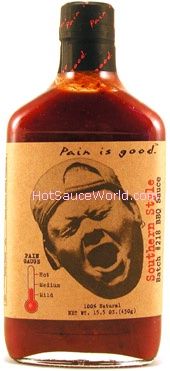 Pain is Good Batch # 218 BBQ Sauce Southern Style, 15.5oz.