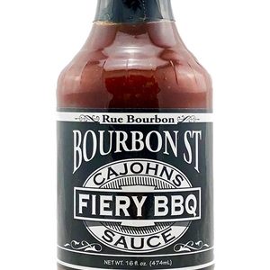 CaJohn’s Bourbon Street Fiery BBQ Sauce, 16oz.
