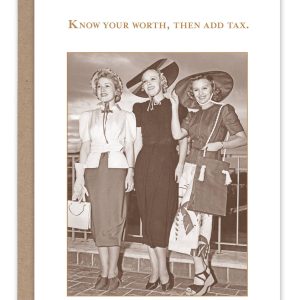 Shannon Martin Design – Know Your Worth Card