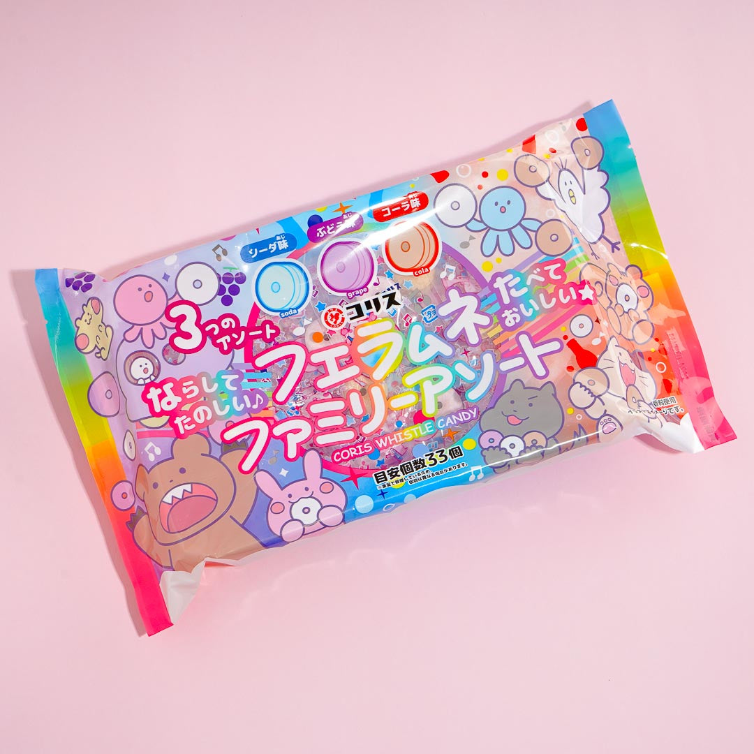 Coris Ramune Whistle Candy Pack – Assorted