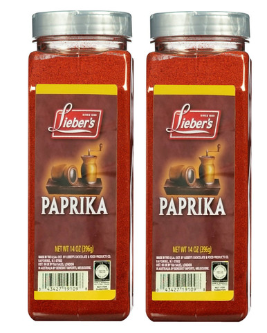 Lieber’s Paprika, 14 oz (Pack of 2)