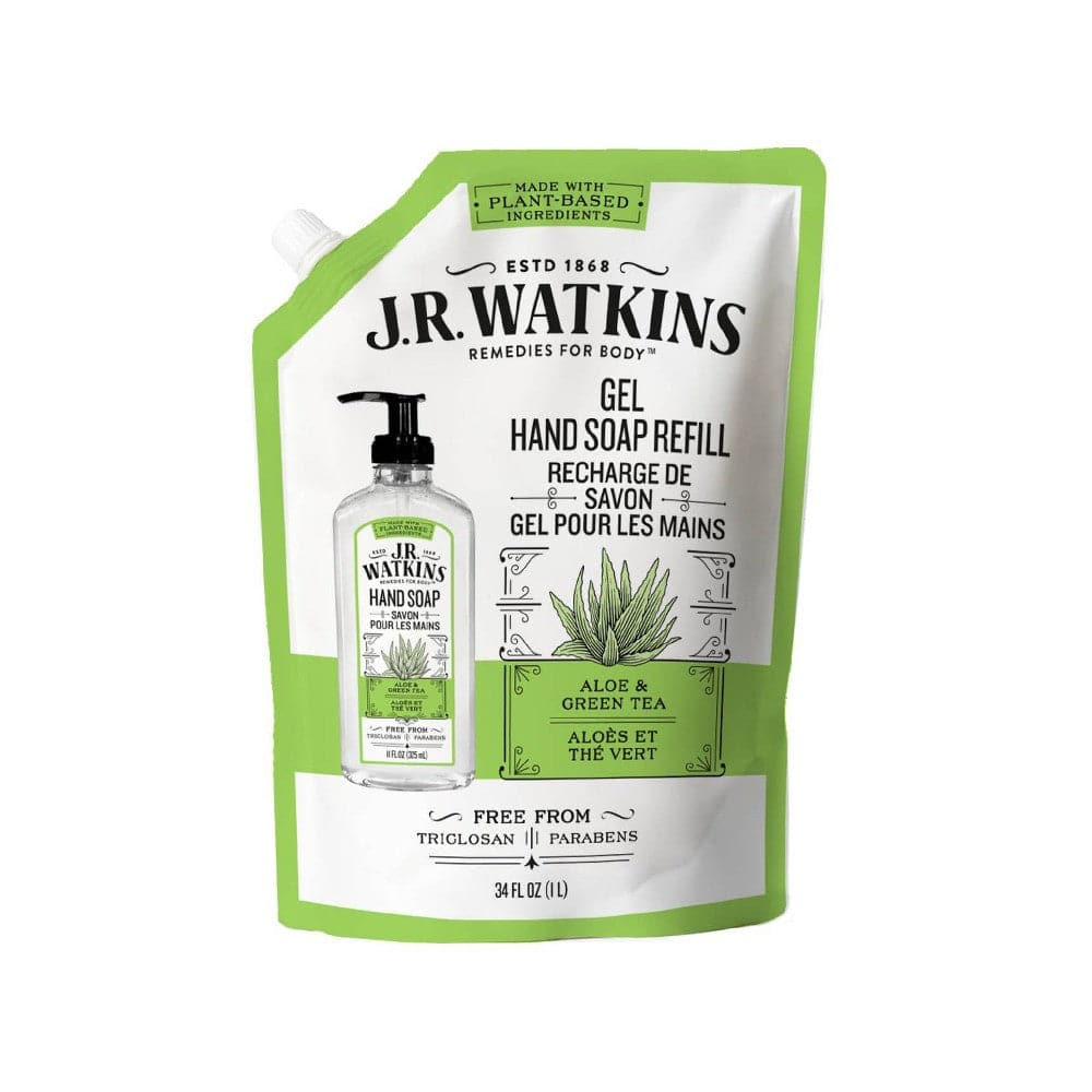 J.R. Watkins – Gel Hand Soap Refill Aloe & Green Tea