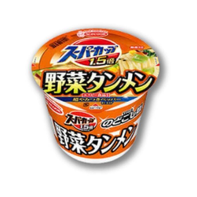 Acecook’s Super Cup 1.5x – New Vegetable Tanmen Flavor