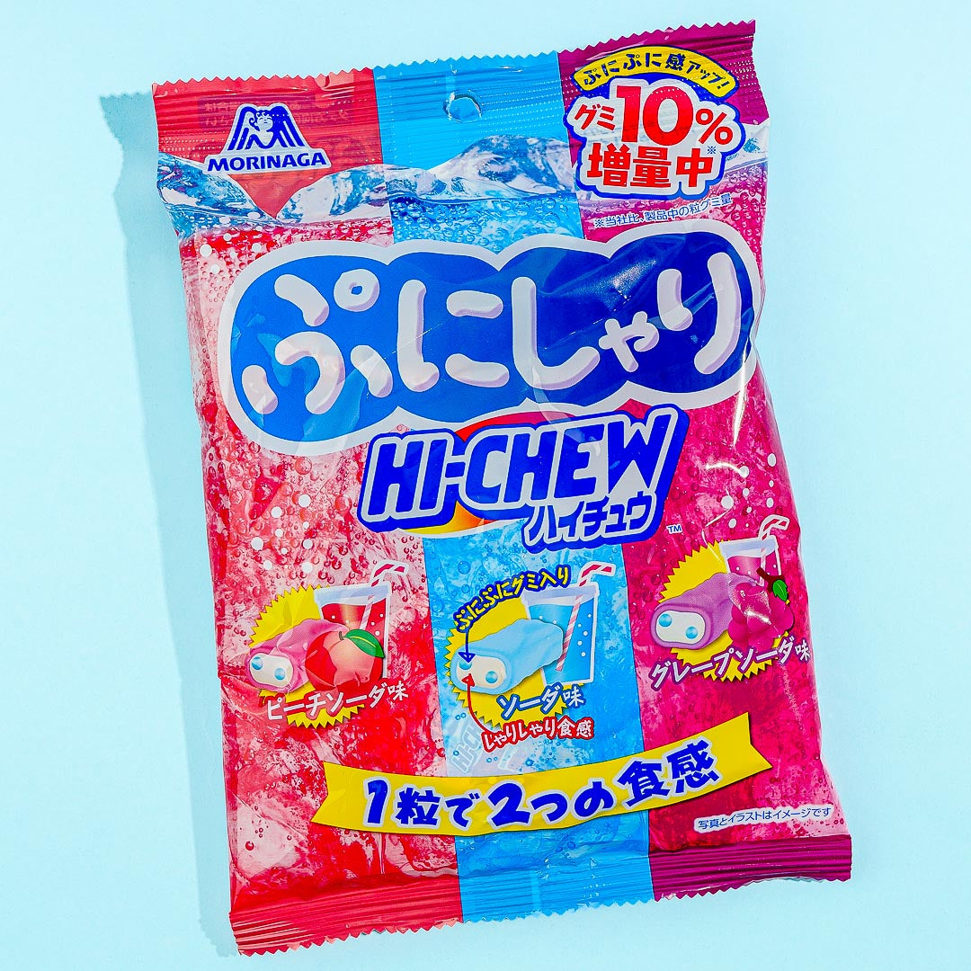 Hi-Chew Punishari Chewy Candy Pack – Assorted Soda