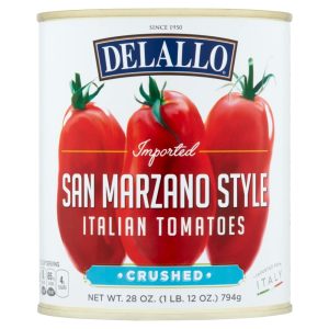 Delallo – Crushed Tomato San Marzano Style, 28 Oz | Pack of 12