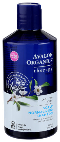 Avalon Organics – Shampoo Tea Tree Mint Treatment, 14 oz (Pack of 1)