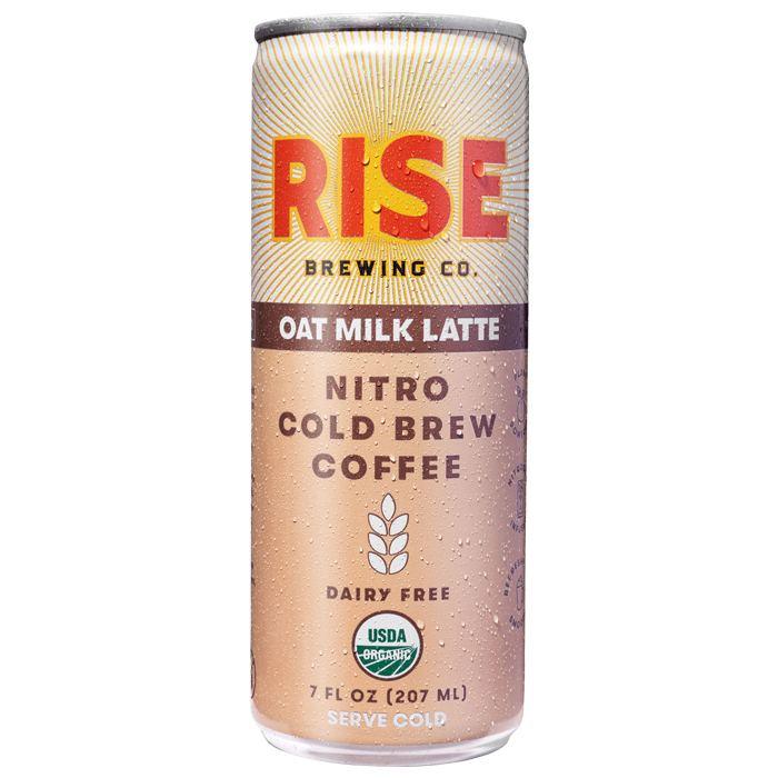 Rise Nitro Cold Brew Coffee – Oat Milk Latte, 7oz