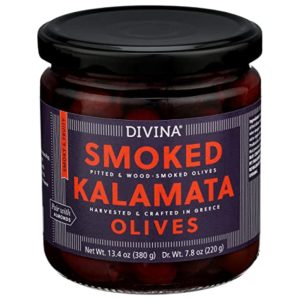 Divina – Smoked Kalamata Olives, 13.4 Oz