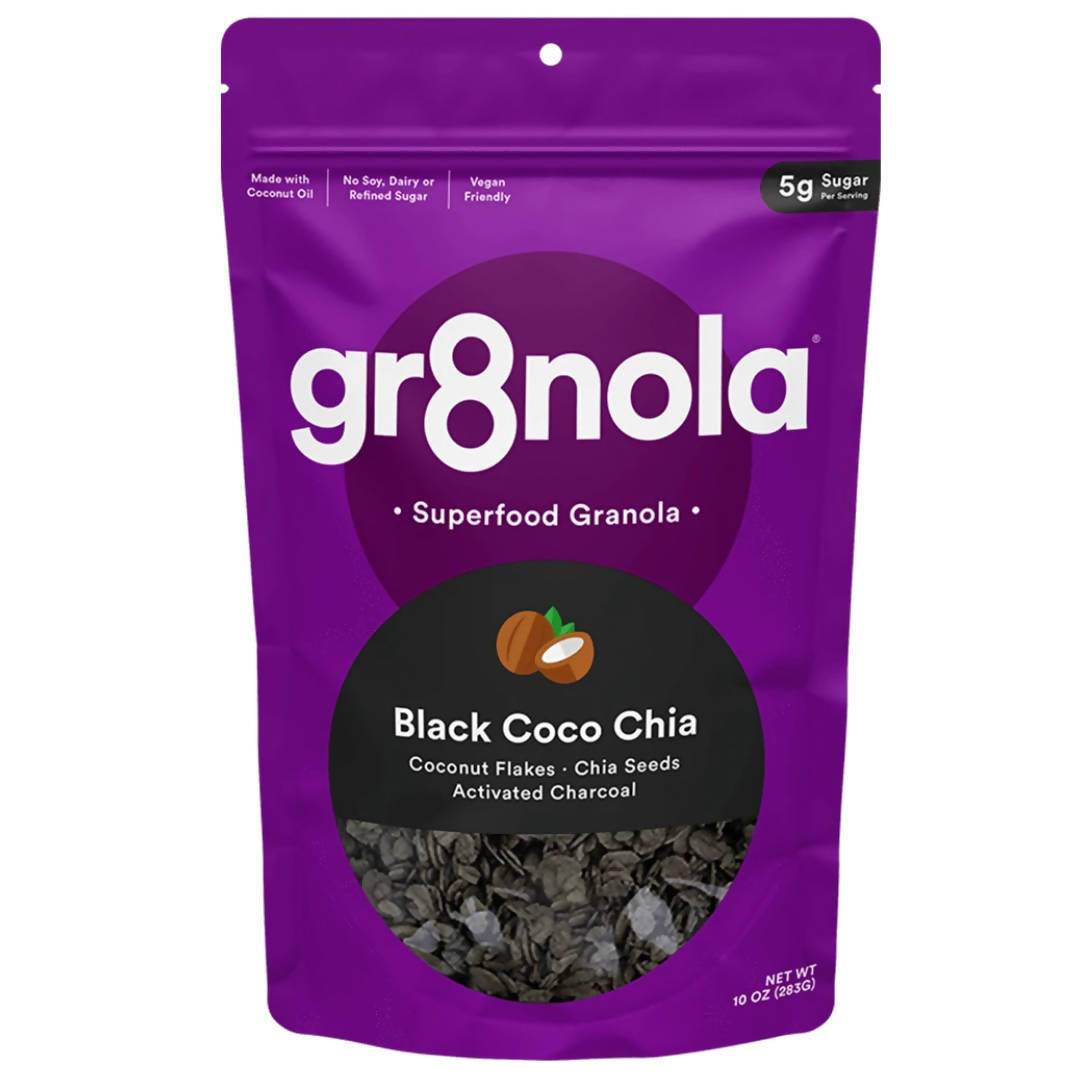 Black Coco Chia Granola Packs – 6 x 10oz