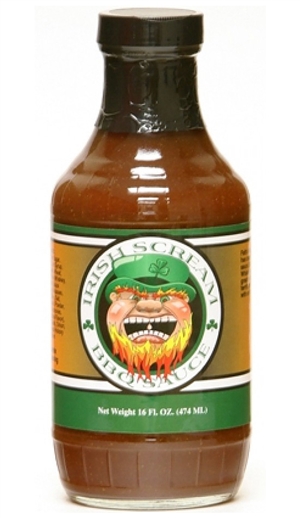 CaJohn’s Irish Scream BBQ Sauce, 16oz.