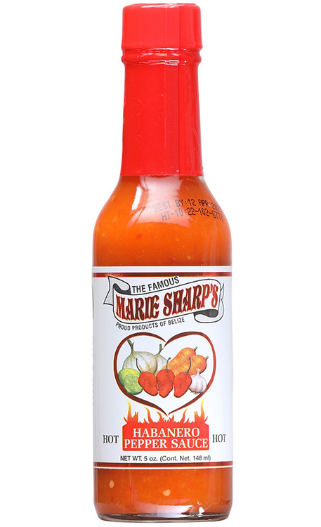 Marie Sharp’s Hot Habanero Pepper Sauce, 5oz.