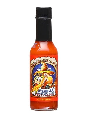 Hot Sauce Squeal Like a Pig Hillbilly 5 oz Heat 5