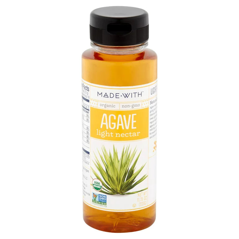 Made With – Organic Agave Nectar Light, 11.75 Oz | Pack of 6