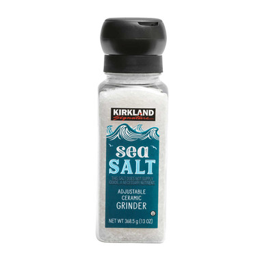 Kirkland Sea Salt with Grinder, 13 oz.