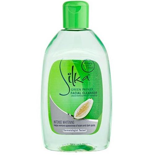 Silka – Facial Cleanser – Green Papaya – Green Papaya Extract + Vitamin B3 – 150 ML