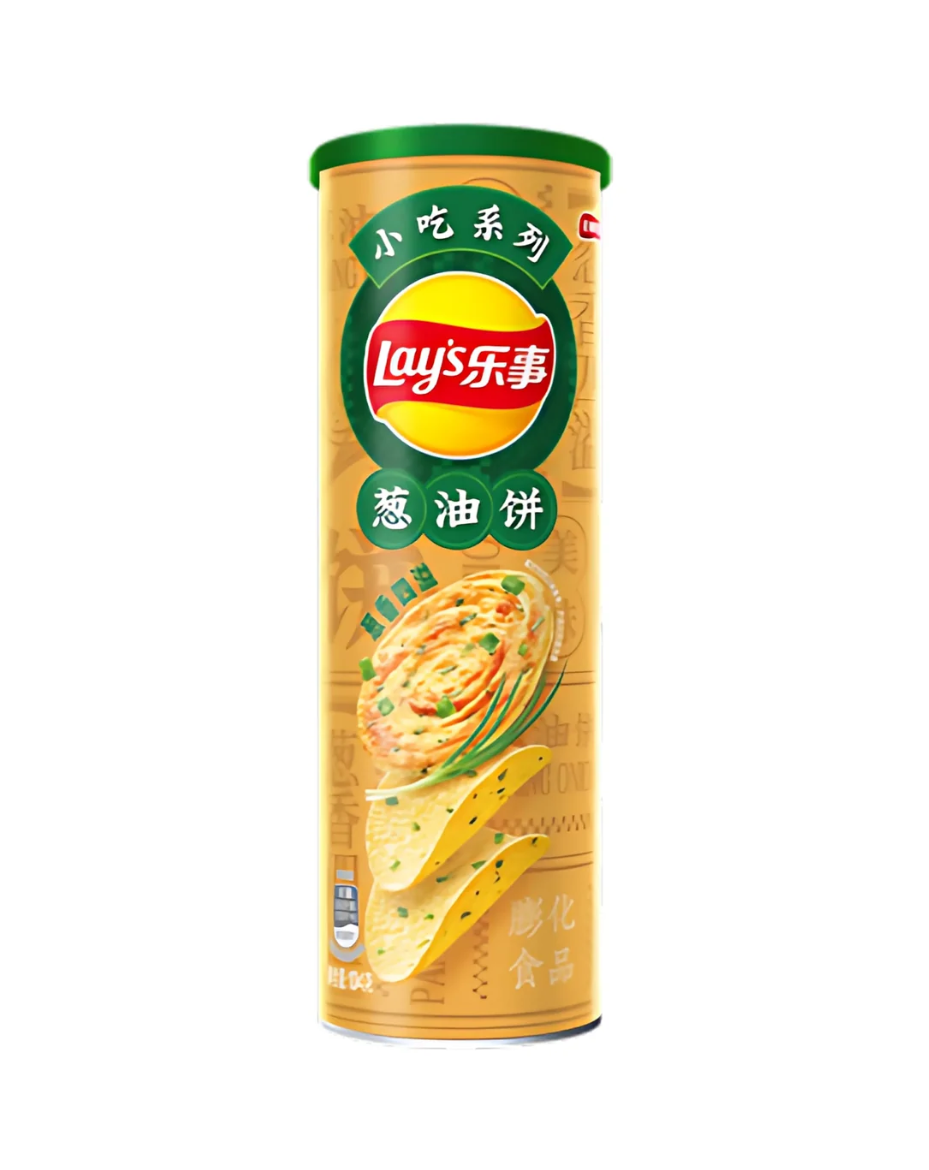 Lay’s Scallion Pancake Flavor 90g (China) (Case of 12)