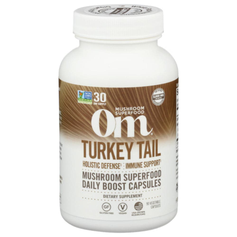 Om – Organic Mushroom Nutrition Capsule Turkey Tail – 90VG