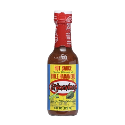 Hot Sauce El Yucateco Red 4 oz Heat 8