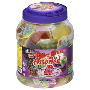 ABC Coconut Jelly Assorted in Plastic Jar – 1000 G