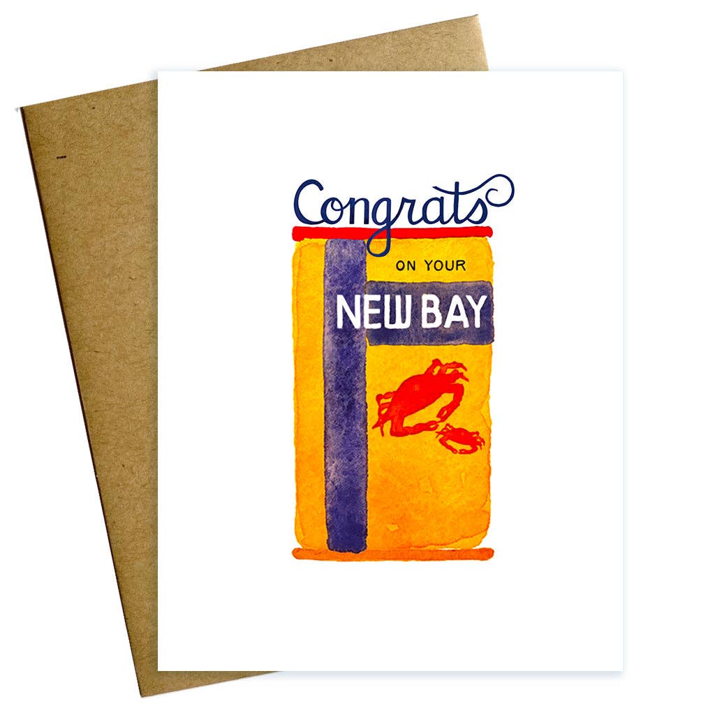 Maggie Moore Studio – Congrats on Your New Bay Baby Card